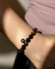 Tricolor Tiger Eye Bracelet