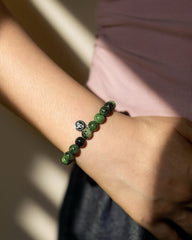 Red Green Beryl Bracelet