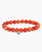 Striped Red Agate Bracelet