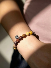 Egg Yolk Agate Bracelet