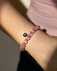 Pink Tiger's Eye Bracelet