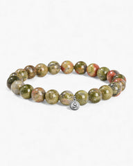 Floral Stone Bracelet