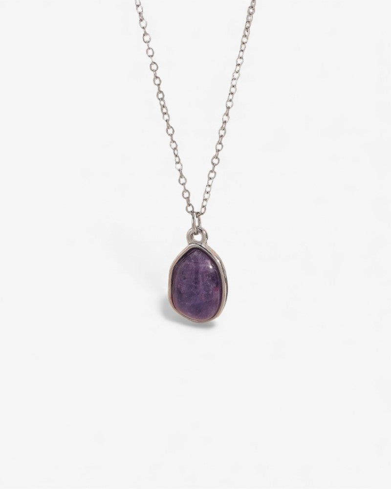 Purple Crystal Necklace
