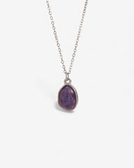 Purple Crystal Necklace