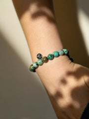 Floral Turquoise Bracelet