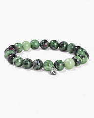 Red Green Beryl Bracelet