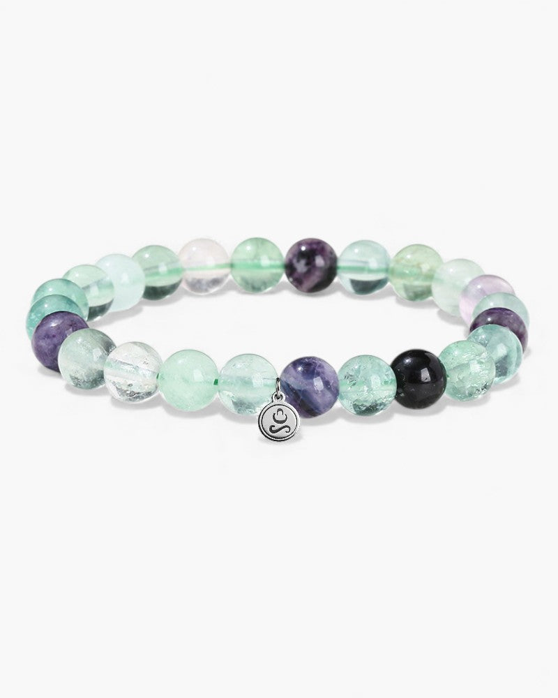 Multi-Colored Fluorite Bracelet